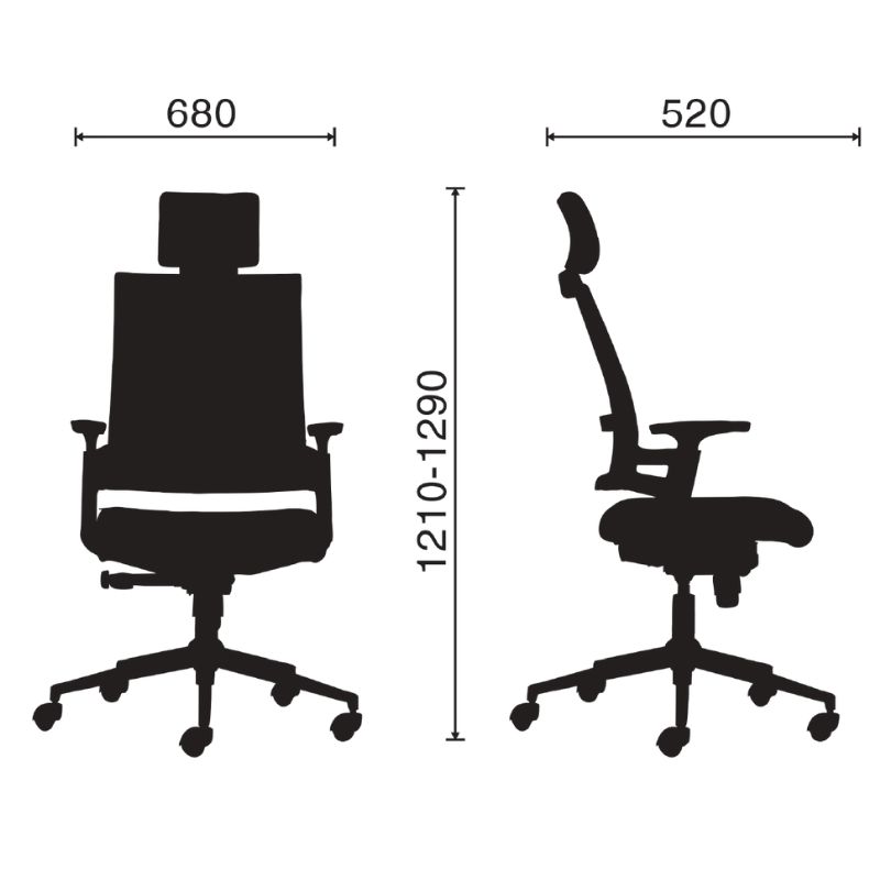 Ghế công thái học M1085-01-5