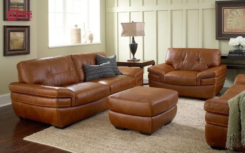 Chất liệu da thật dùng bọc ghế sofa sử dụng hiện nay