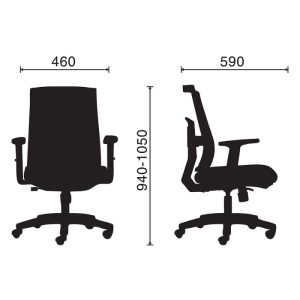 Ghế công thái học M1084-03-4