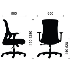 Ghế công thái học M1104-03-4