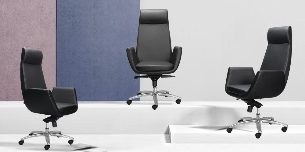 Cấu trúc ổn định giúp người dùng thoải mái trong quá trình làm việc của ghế M1079