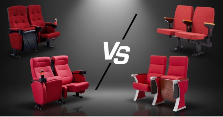 So sánh ghế hội trường và ghế rạp phim