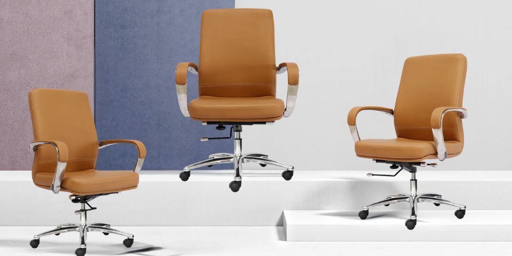 Điểm nổi bật nằm ở chất liệu của ghế M1108-02