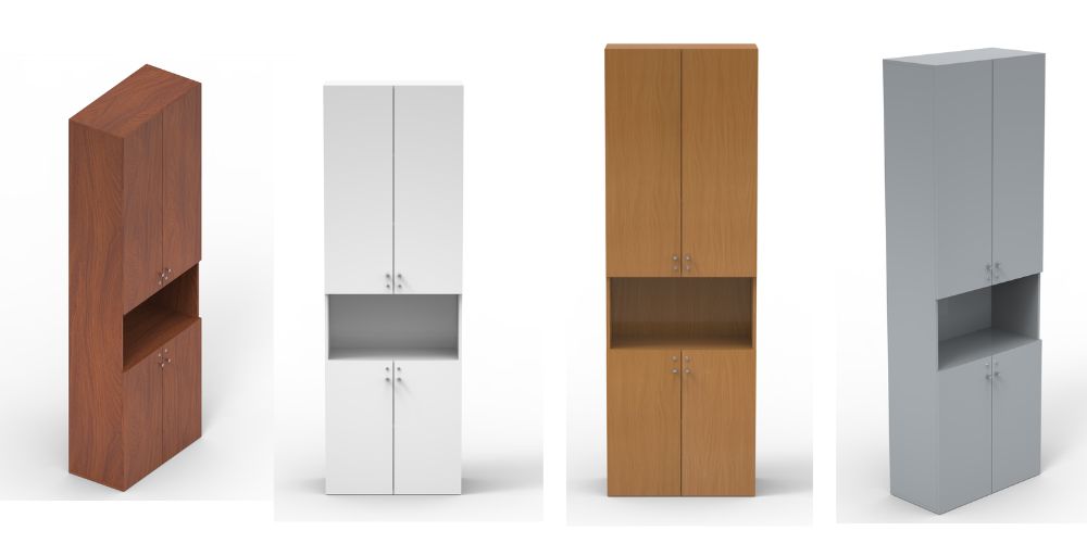 Chất liệu bền bỉ tủ HC-2418-04 giúp người dùng an tâm trong quá trình sử dụng