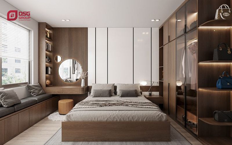 Tủ quần áo liền giường được rất nhiều khách hàng lựa chọn