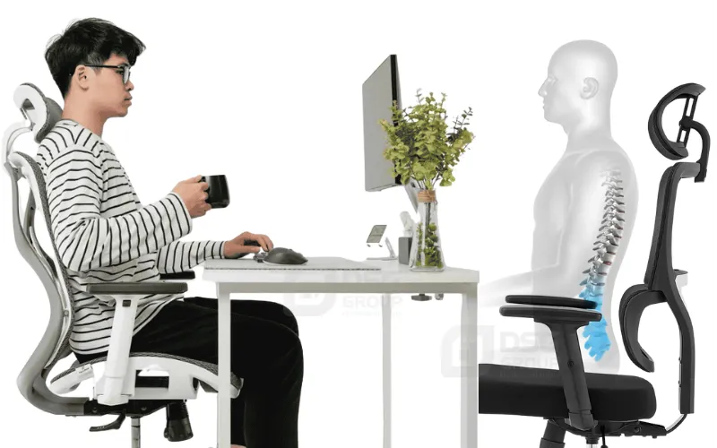 Hỗ trợ tư thế ngồi chuẩn nhất