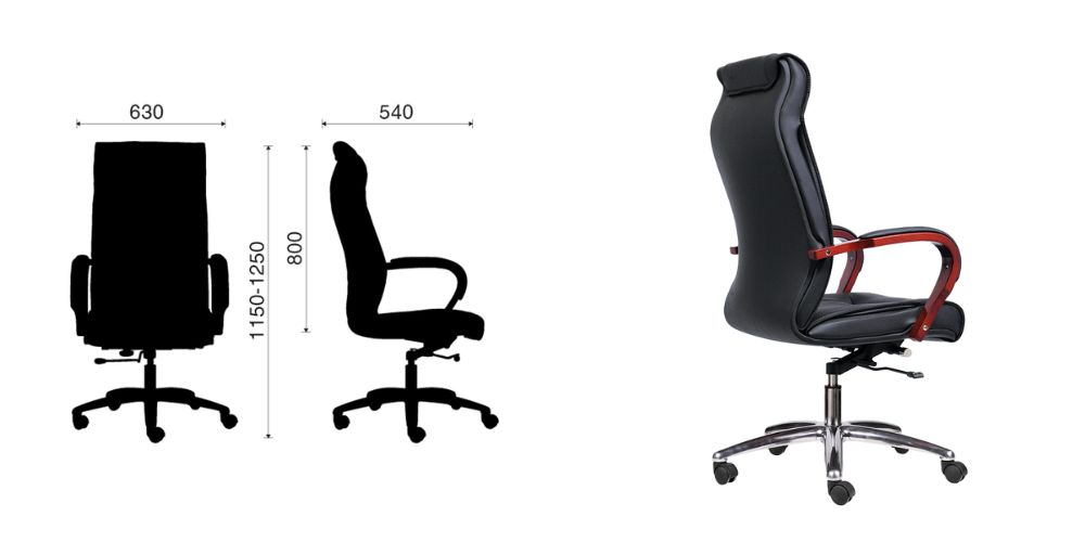 Chi tiết về kích thước chất liệu của ghế M1028