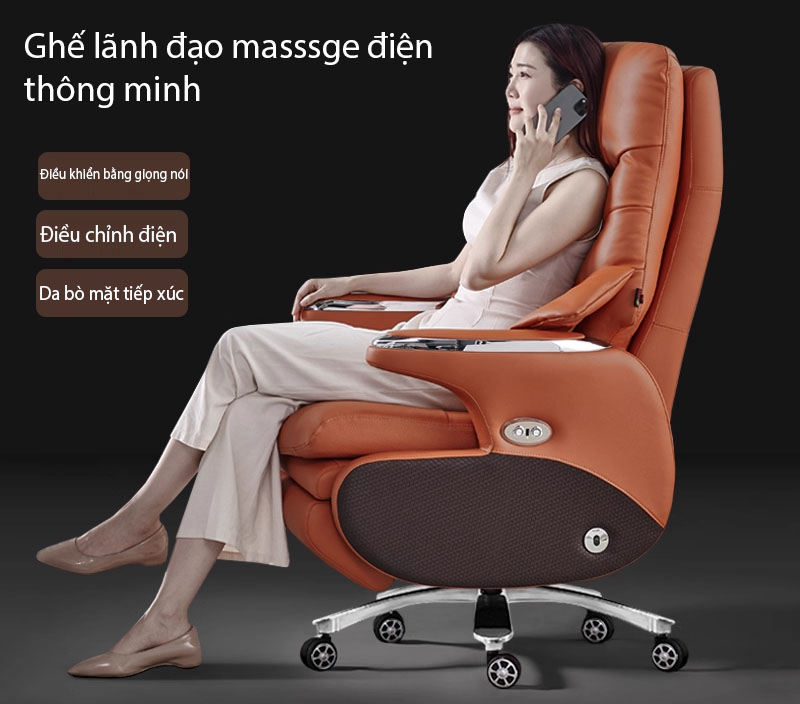 Ghế Massage HLY-7186 với thiết kế hoàn hảo đẳng cấp dành cho lãnh đạo 