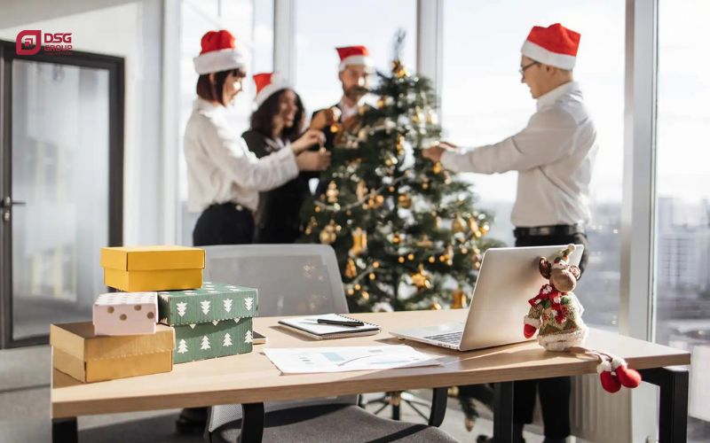 Trang trí văn phòng noel của nhiều văn phòng lựa chọn