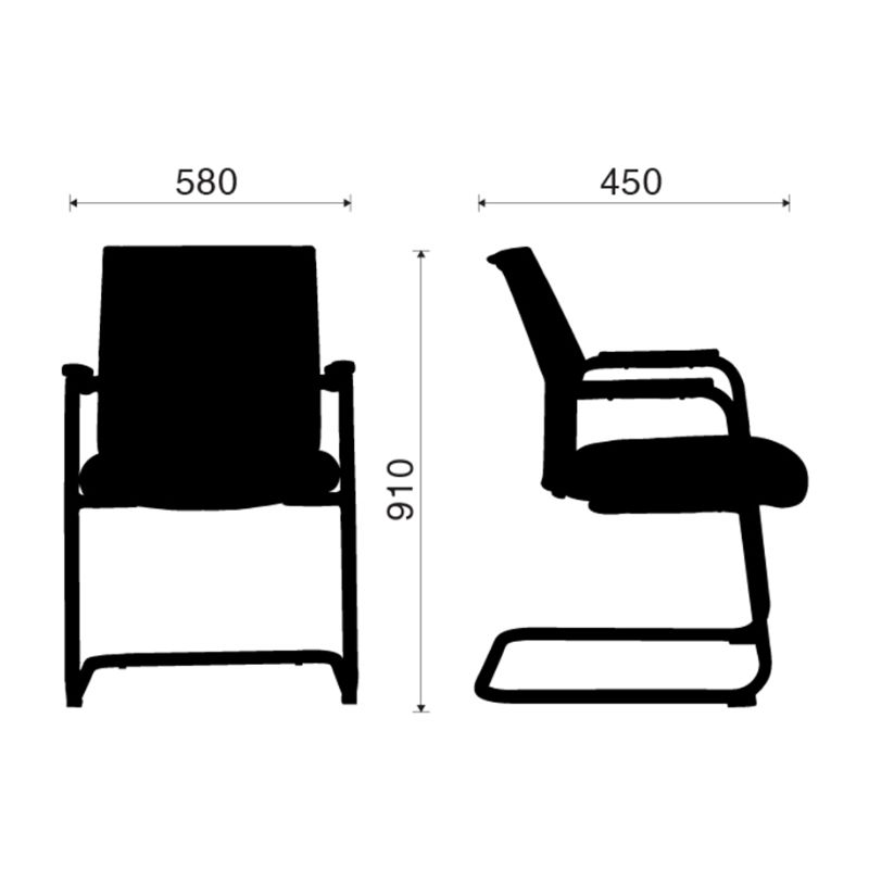 Ghế phòng họp M1040-01-3