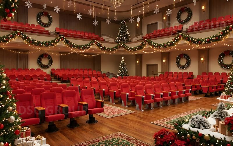 Gợi ý setup không gian hội trường mùa Noel & Year End Party