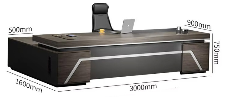 Bàn M517 với kiết kế chuẩn mực phù hợp với nhiều không gian lãnh đạo