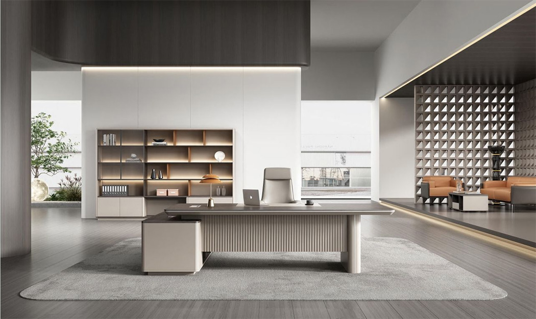 Bàn làm việc X0016 dành cho giám đốc lãnh đạo