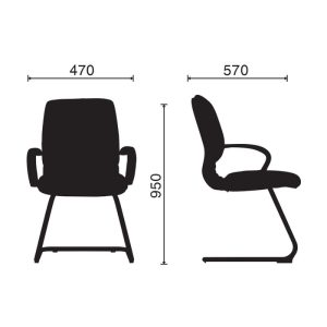 Ghế phòng họp M1020-04-5