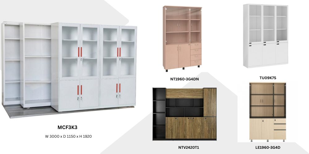 Các mức giá của tủ tài liệu phổ biến trên thị tường hiện nay