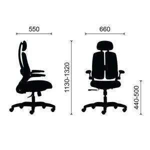 Ghế công thái học M1109-0-21-6