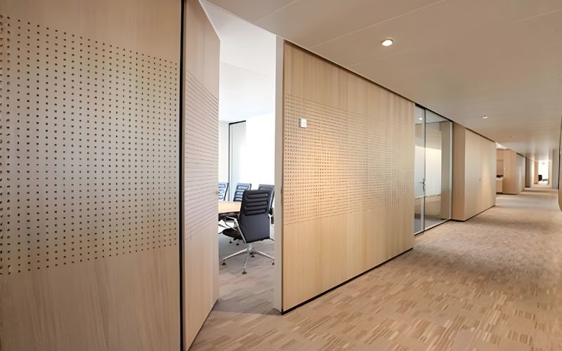 Tấm ngăn phòng cố định