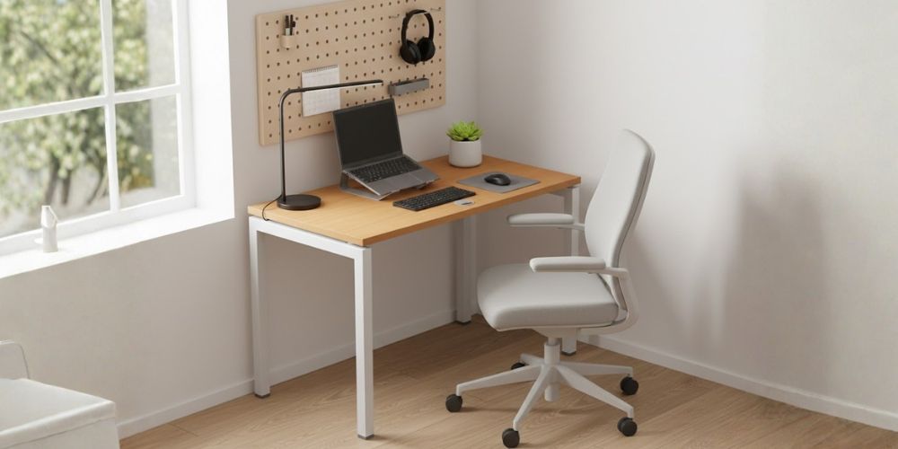 Thiết kế tinh giản phù hợp với nhiều không gian làm việc của bàn làm việc Square BDS-1406