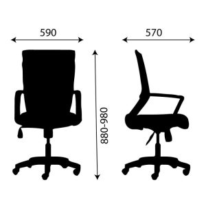 Kích thước ghế M1041 - 01