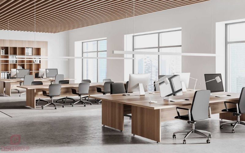Phân chia các khu vực và chức năng dành cho văn phòng