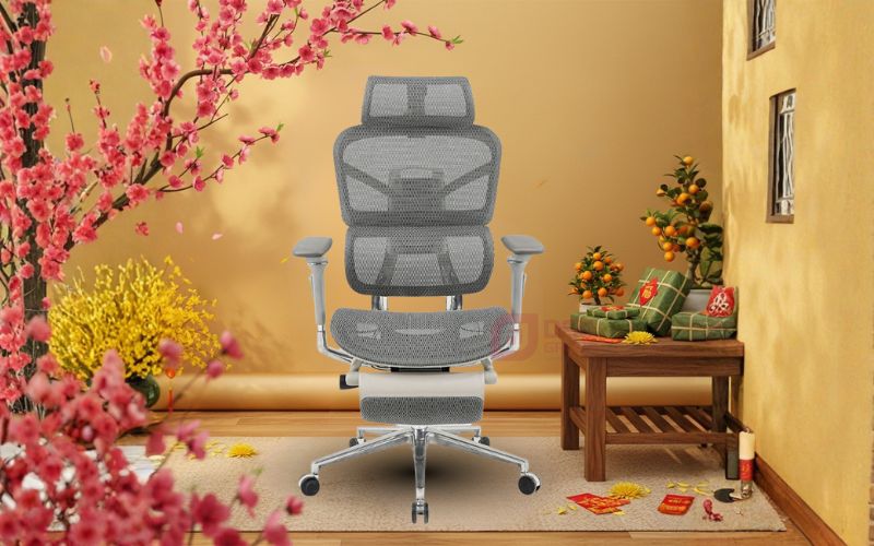 Ghế công thái học phân khúc trung – cao