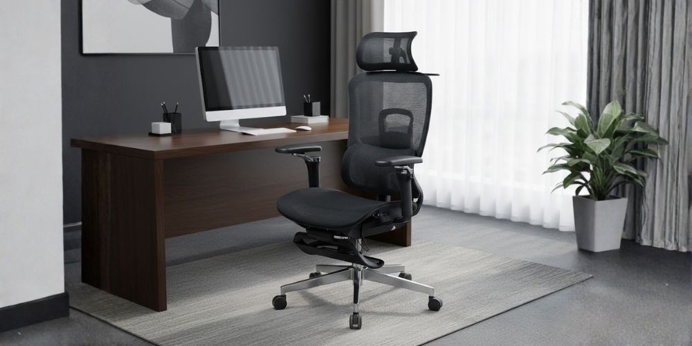 Thiết kế chuẩn công thái học phù hợp với cơ thể của ghế GLE25