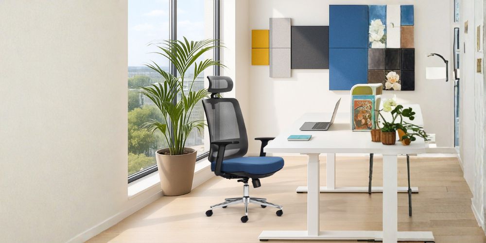 Ghế M1080 được thiết kế chuẩn công thái học