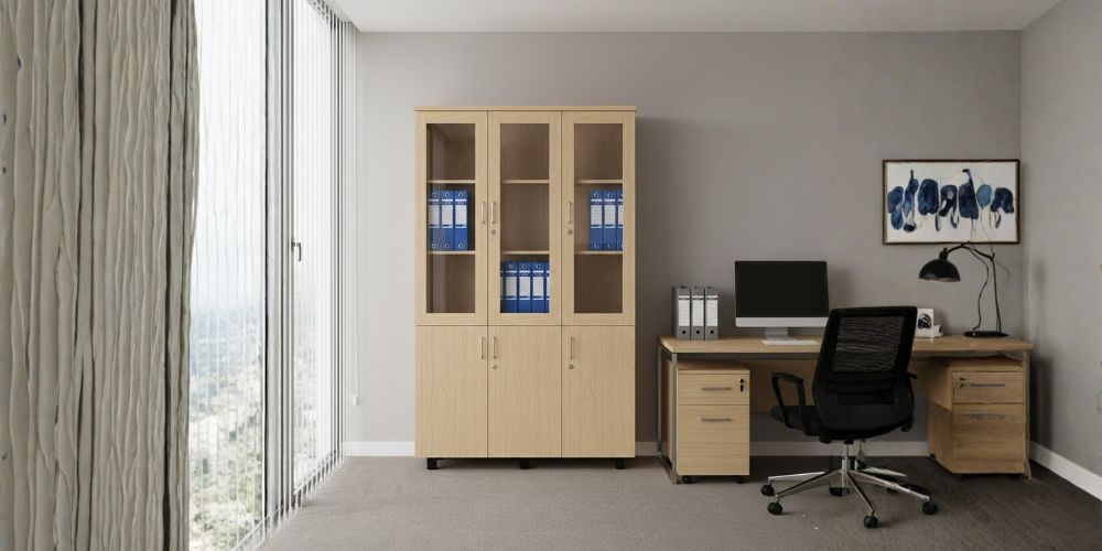 Cấu trúc phân tầng rõ ràng của tủ tài liệu AT1960-3K