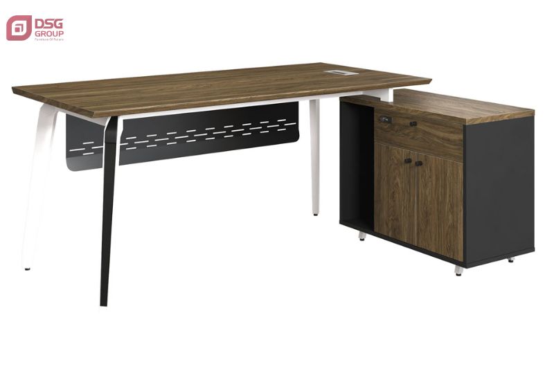 Bàn STP1880C16 được làm từ chất liệu gỗ MFC