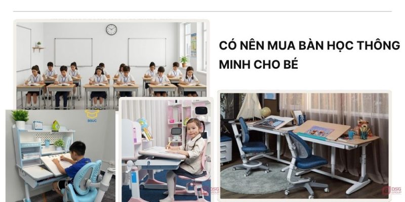 Có nên mua bàn học thông minh cho bé