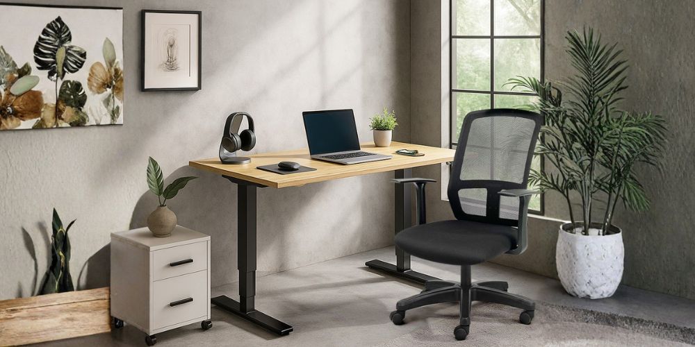 Thiết kế gọn gàng của ghế M1056 - 02