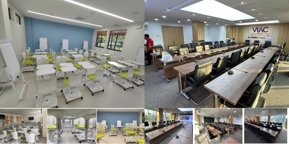 Với thiết kế linh hoạt tiện dụng ghế training - ghế xếp được bố trí ở nhiều không gian