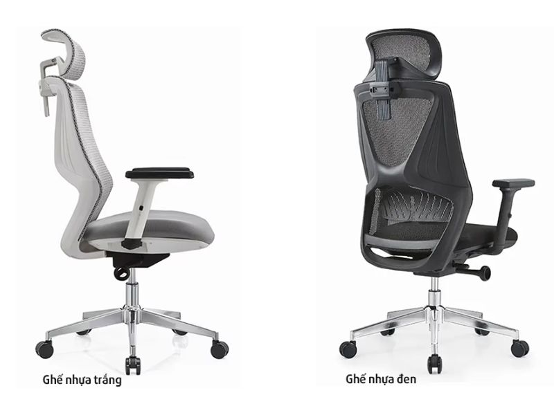 Thiết kế ghế công thái học với nhiều khả năng điều chỉnh