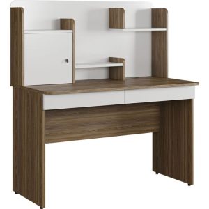 Bàn học liền giá BHS407