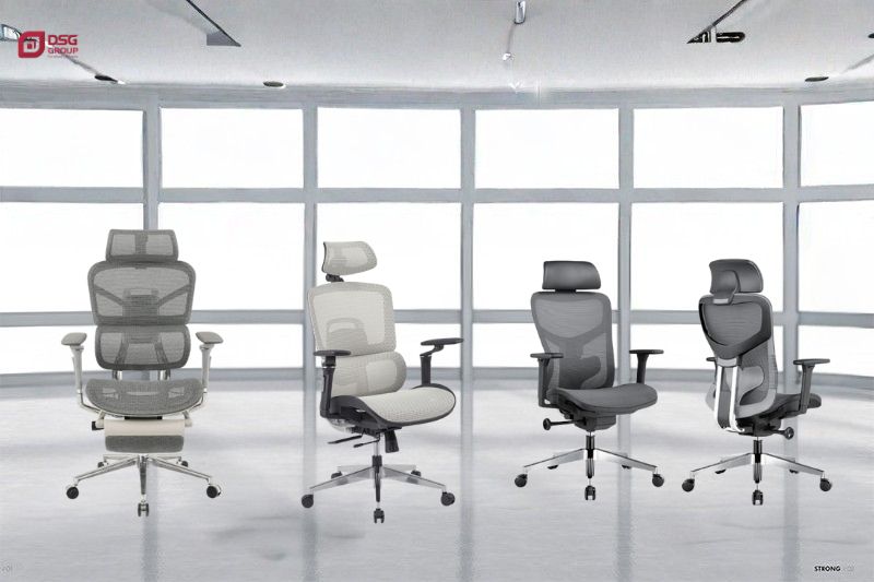 Các mẫu ghế năng động, thoáng mát dành cho giám đốc 