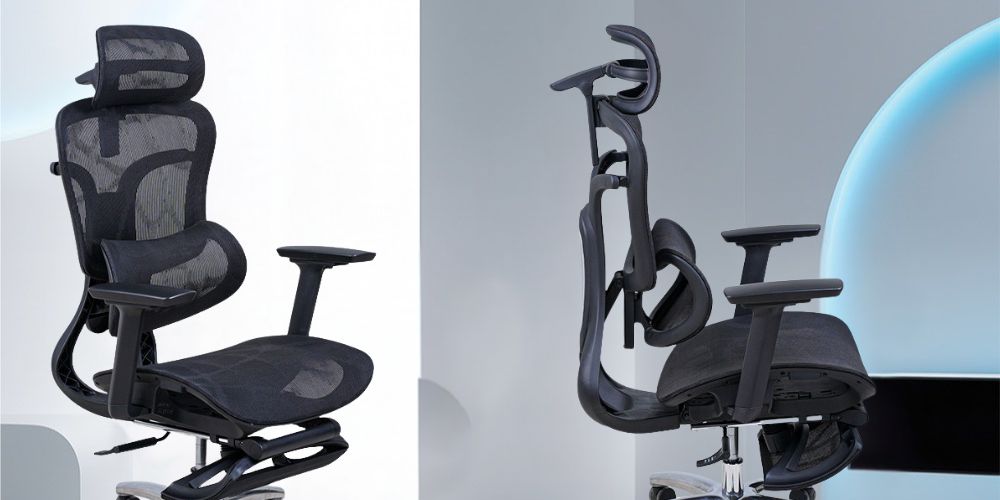 Thiết kế hiện đại, tạo không gian làm việc chuyên nghiệp của ghế GLE27