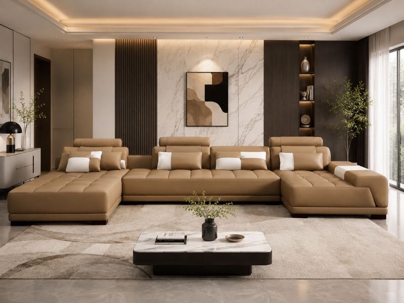 Nguyên tắc phong thủy khi đặt sofa giường trong nhà