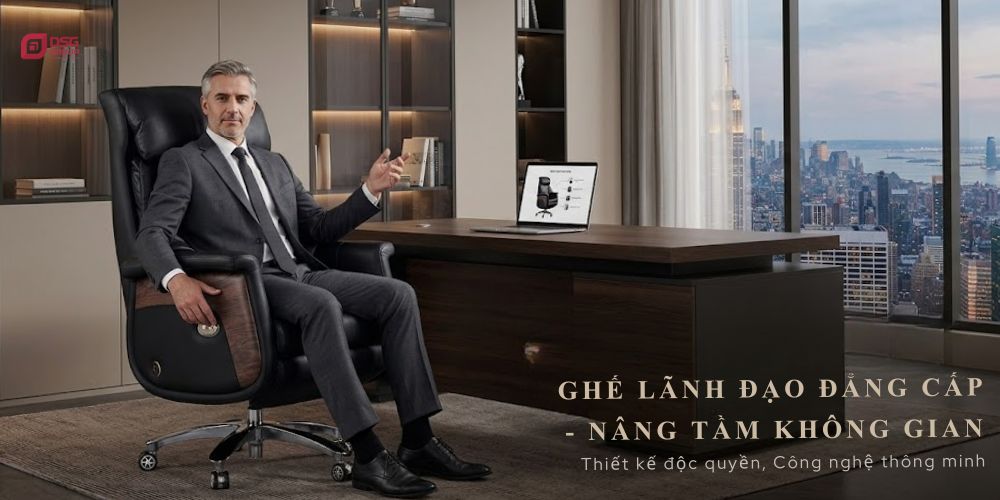 Ghế giám đốc văn phòng cao cấp sang trọng dành cho các vị lãnh đạo