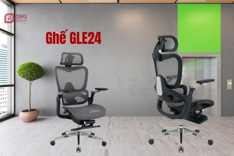 Ghế GLE24 thiết kế với nhiều tính năng tối ưu dành cho người dùng