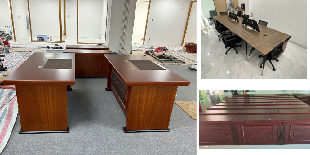 Hình ảnh nổi bật các dự án lắp bàn tại các doanh nghiệp của DSGGROUP