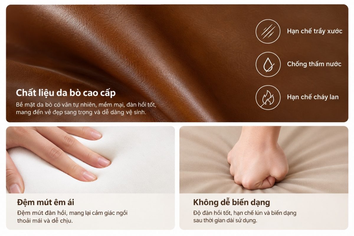 Chất liệu của ghế L2313