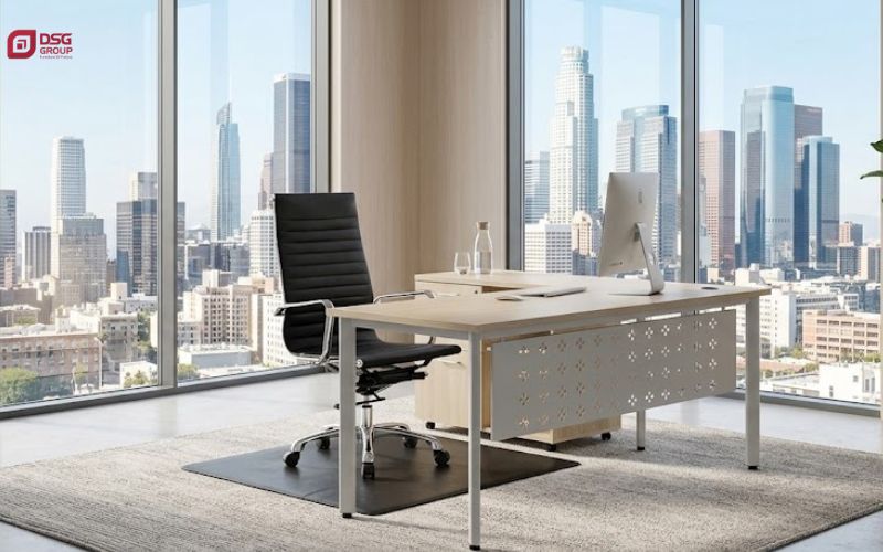 Bàn trưởng phòng HRP160C7Y1 kết hợp ghế D2530H