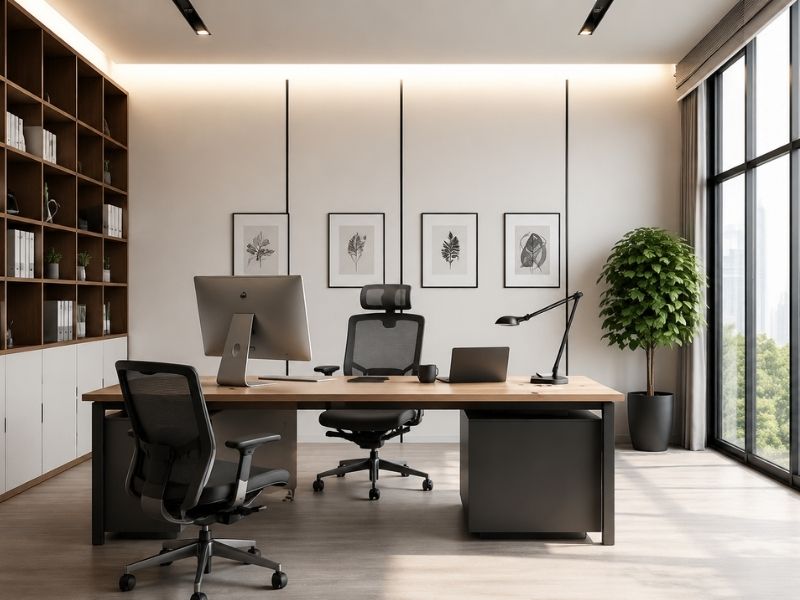 Diện tích văn phòng một người theo xu hướng hiện đại