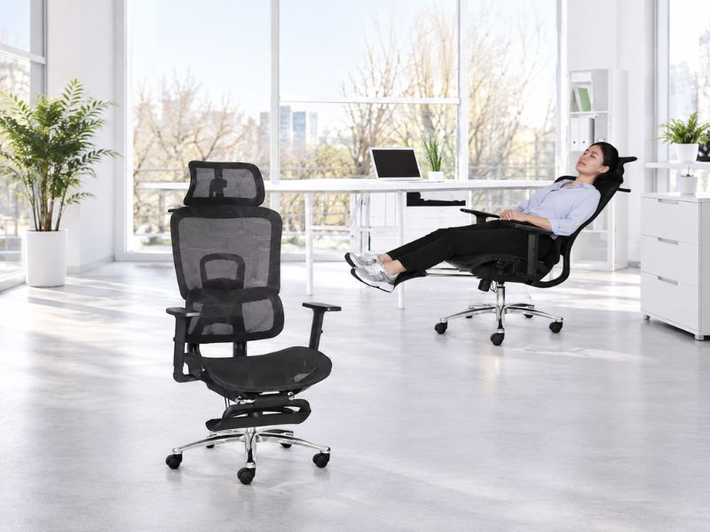 Ghế công thái học Stitwell ngã lưng
