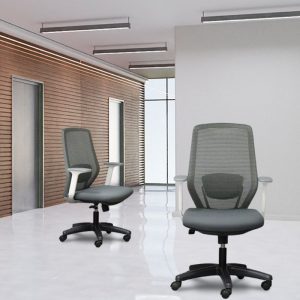 Hình ảnh thực tế ghế xoay lưới M1110T-02
