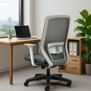 Hình ảnh thực tế ghế xoay lưới M1110T-02-3