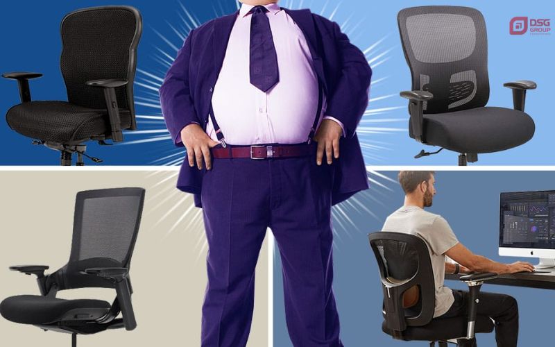 Những tiêu chí chọn ghế công thái học phù hợp với người nặng cân