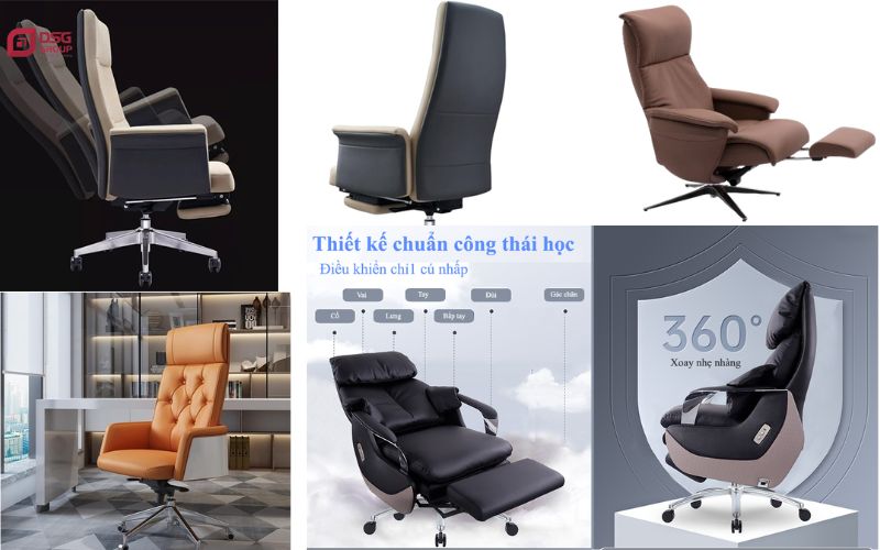Ghế chân xoay đa năng hỗ trợ lãnh đạo hiệu quả