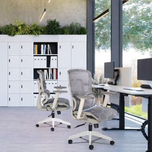 ghế công thái học BACKPRO 02 phong cách tối giản