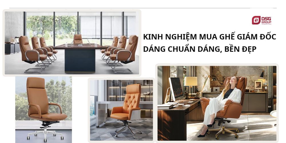Kinh nghiệm mua ghế giám đốc phù hợp